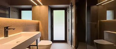 Detalle de una habitaci&oacute;n luminosa de Biazteri