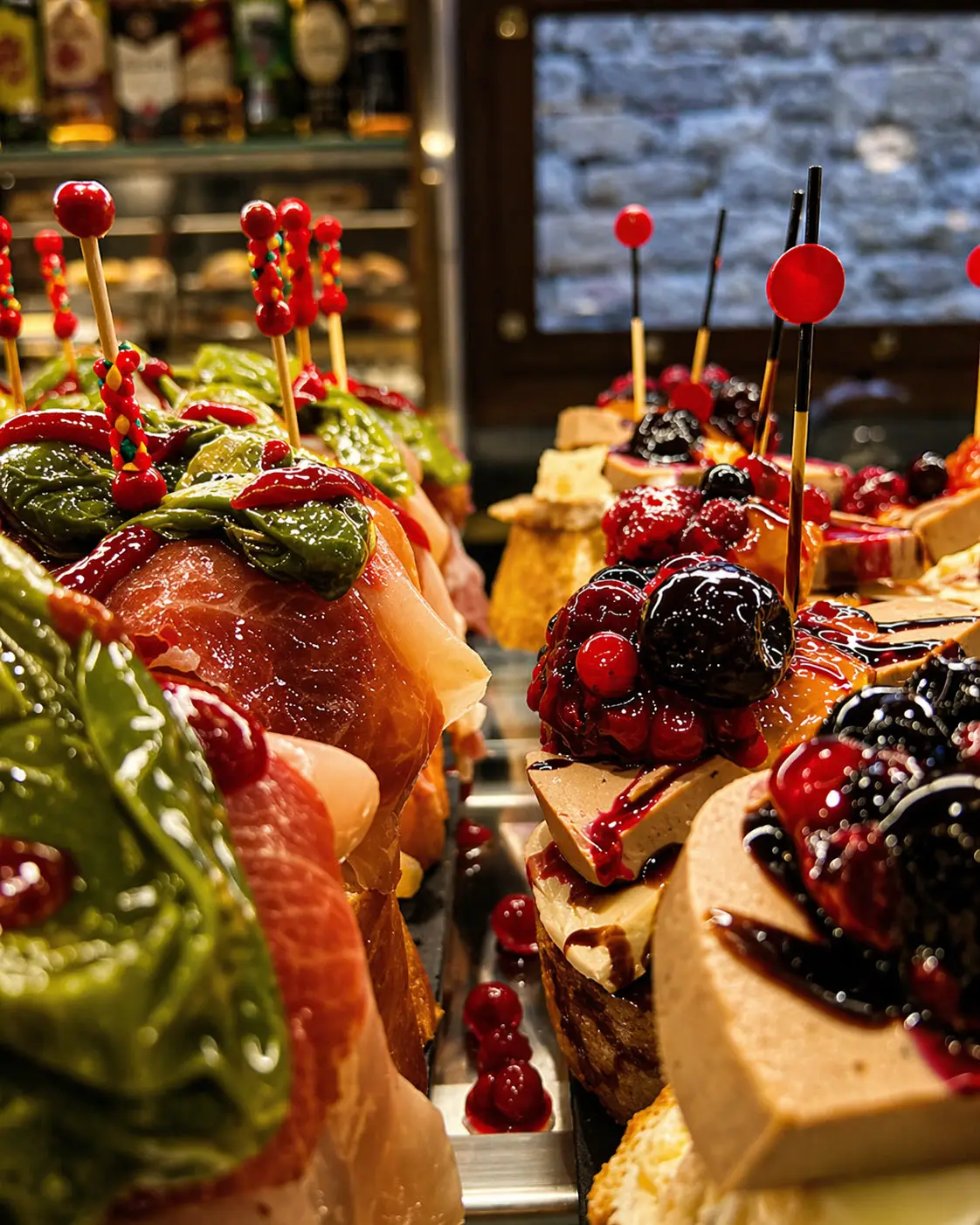 Pintxos del restaurante Biazteri